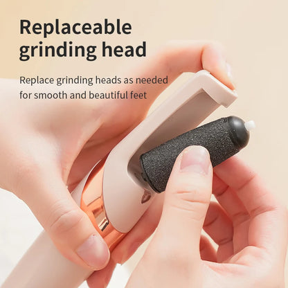 Electric Foot Grinder Automatic Foot Callus Rubbing Pedicure Dead Skin Callus Remover for Foot Rechargeable Foot Beauty Machine